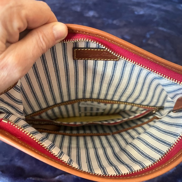 Dooney and Bourke Flapover Crossbody Red New with Tags - Picture 6 of 10